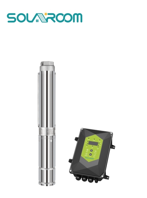 3" 直流型太陽(yáng)能塑料葉輪潛水泵 SRP系列 200W~750W